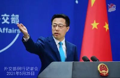 赵立坚：中俄关系百炼成金，坚如磐石
