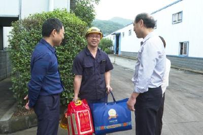 市总工会深入我县企业开展“联帮代扶促”活动