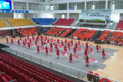 市六运会开幕式文体节目排练有序进行 9个节目将集中亮相