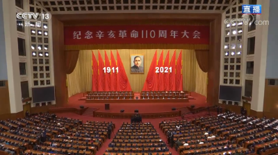 纪念辛亥革命110周年大会举行 习近平出席并发表重要讲话