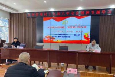 后河管理局学习十九届六中全会精神