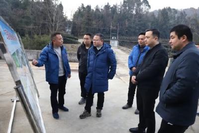中国长江三峡集团有限公司到对口帮扶村汉马池村考察调研