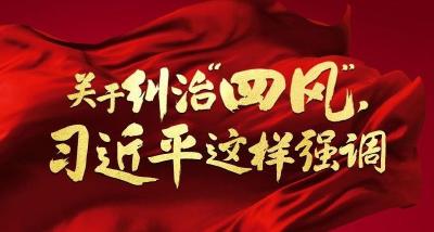 关于纠治“四风”，习近平这样强调