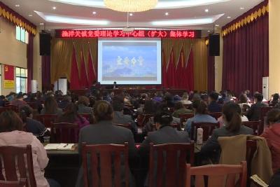 服务重点项目建设 全面提升县城能级