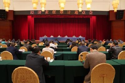 我县召开经济责任审计进点会