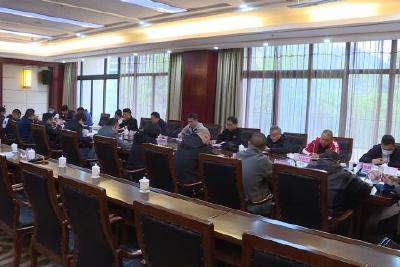 省民宗委来我县开展省第十届民族运动会赛事裁判工作专题办公