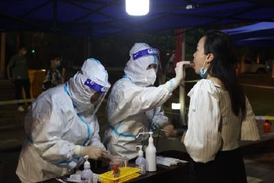 我县主城区开展扩面核酸筛查