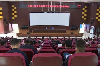 我县召开平安建设专项行动推进会