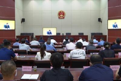 全国全省全市自建房安全专项整治电视电话会议召开