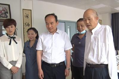 市残联来我县开展下基层察民情解民忧暖民心实践活动