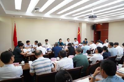 紧盯目标、倒排工期、挂图作战！我县专题部署省第十届民族运动会筹备工作