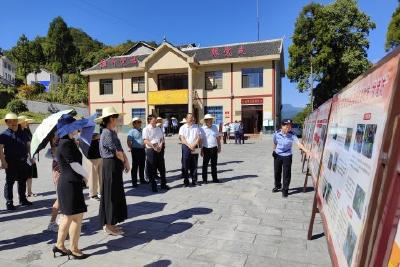 市平安建设调研组来我县调研平安建设暨市域社会治理现代化工作