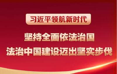 习近平领航新时代｜坚持全面依法治国 法治中国建设迈出坚实步伐