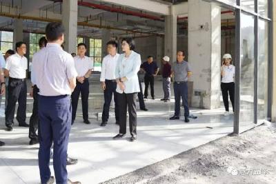 李伦华带队调研县城重大项目建设