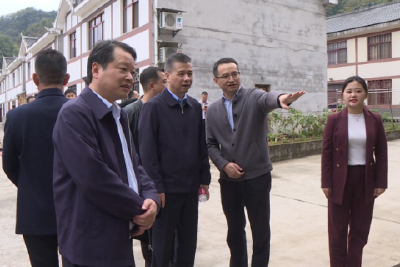 省委实践活动第三巡回指导组来我县调研“共同缔造”活动试点工作情况