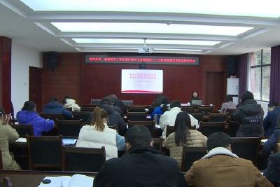 县委宣讲团走进县民政局和县退役军人事务局