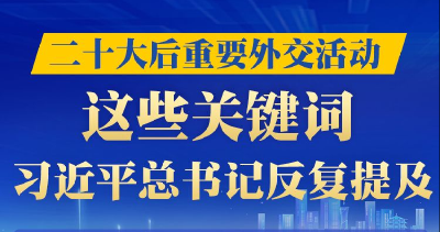 学习进行时｜二十大后重要外交活动，这些关键词习近平总书记反复提及