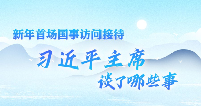 学习进行时｜新年首场国事访问接待，习近平主席谈了哪些事