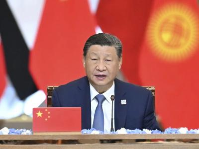 高清大图 | 习近平主席在上合阿斯塔纳峰会