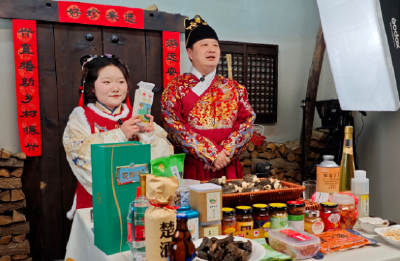 年货最浓是乡味——远安村干部巧借节日代言助农直播火出圈