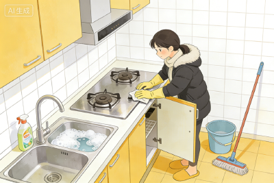 二十四，扫房子，干干净净迎新春！