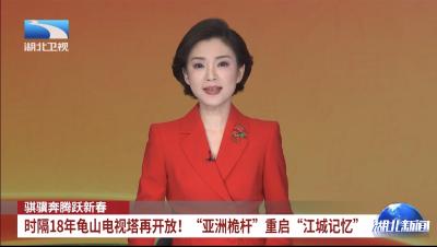 骐骥奔腾跃新春 | 时隔18年龟山电视塔再开放！“亚洲桅杆”重启“江城记忆”