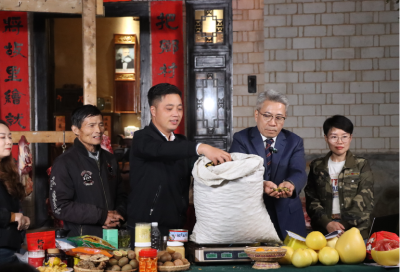 一屏通山海 云端富山乡——燕儿谷云集市点亮黄冈山货出山新春图景