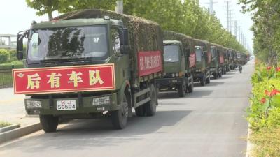 县领导慰问驰援团风空降兵官兵 共叙军民鱼水深情
