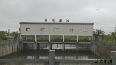 团风县城区泵站抢排渍水 积极应对强降水过程