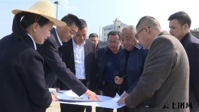 县领导实地调研指导园区规划及招商工作 