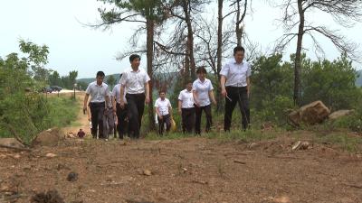 何永红调研五云山乡村振兴示范片区建设工作