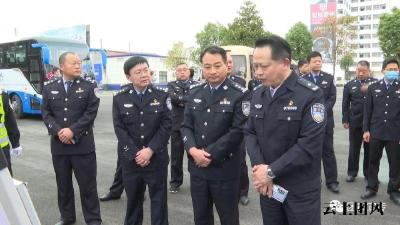 全市道路交通事故预防“减量控大”现场推进会在我县召开