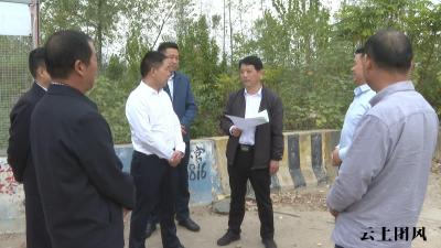 胡凯调研全县重点交通项目建设工作