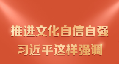 推进文化自信自强 习近平这样强调