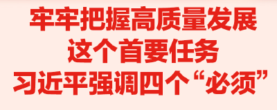 牢牢把握高质量发展这个首要任务 习近平强调四个“必须”