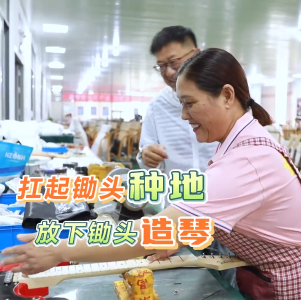 扛起锄头种地，放下锄头制琴，山东这个小镇很摇滚！