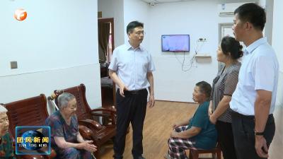 刘君峰带队开展“送清凉”慰问活动