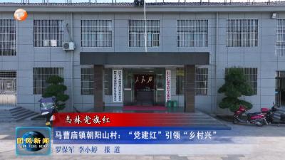 乌林党旗红  马曹庙镇朝阳山村：“党建红”引领“乡村兴”