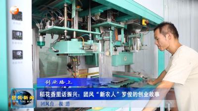 创业路上  稻花香里话振兴：团风“新农人”罗俊的创业故事