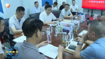 刘君峰调研督导重点项目建设