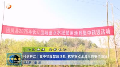 十年禁捕  共护长江   利剑护江！集中销毁禁用渔具 筑牢重点水域生态安全防线