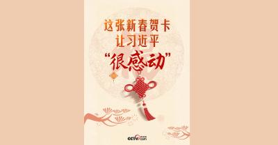 热气腾腾的中国年｜这张新春贺卡 让习近平“很感动”