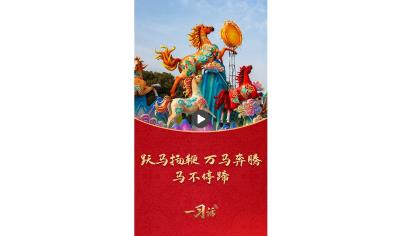 一习话·热气腾腾的中国年丨跃马扬鞭、万马奔腾、马不停蹄