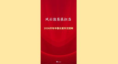 特稿丨风云激荡展担当——2026开年中国元首外交回眸