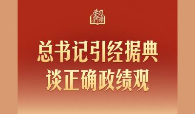 学习新语｜总书记引经据典谈正确政绩观