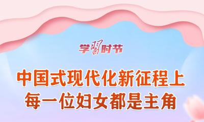 学习时节｜“中国式现代化新征程上，每一位妇女都是主角”