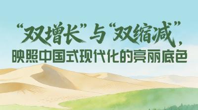 一见·“双增长”与“双缩减”，映照中国式现代化的亮丽底色