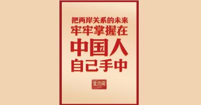 此行间·把两岸关系的未来牢牢掌握在中国人自己手中