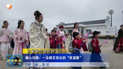 乡村振兴进行时  淋山河镇：一朵桃花背后的“致富账”