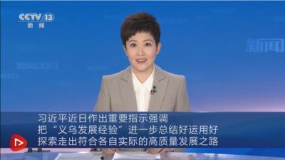 【央视快评】把“义乌发展经验”进一步总结好运用好